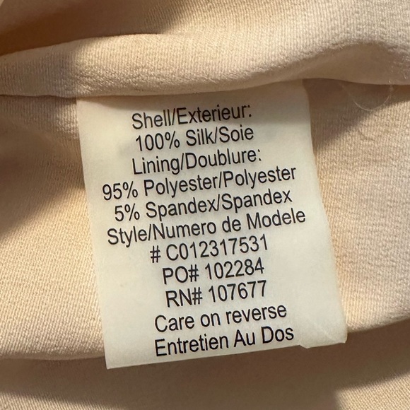 Alice + Olivia RUBI PAILLETTE MICRO SKIRT in Pearl Blush Pink Size 8 - Picture 10 of 13